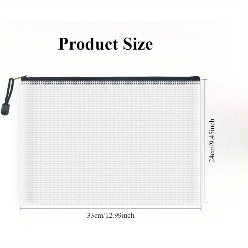 Aazon.co : EOOUT 24pcs B4 esh Zipper Pouch Bags, Black Zipper Bags for Organizing Storage