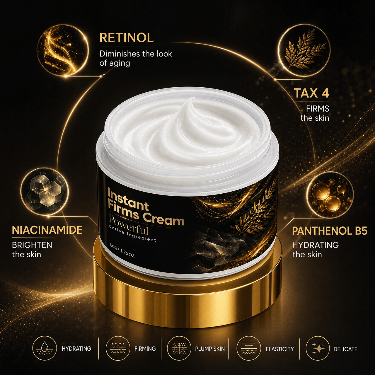 Instant Lifting Cream with 10X Retinol and TXA4