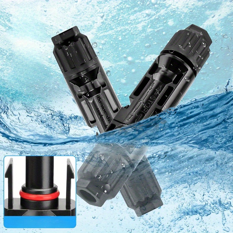 Solar Crimping Tool Kit With Connectors - PV Cable Crimper For 2.5/4/6mm² Wire