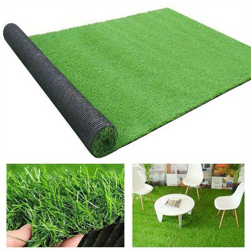 

Outdoor Artificial Grass Carpet, Plastic Mat, Fake Grass, No Electricity Needed, For Balcony Decor, Green Plant