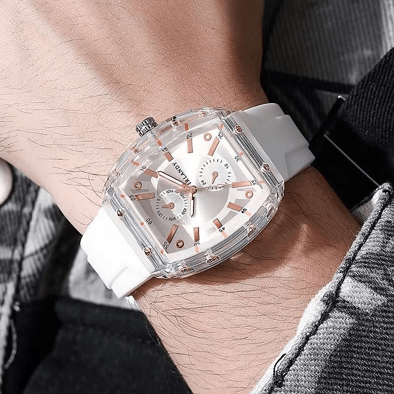Image of 1pc Summer 's Individual Elegant Luxurious Fashion Temperament Quartz Watch Wristwatch, Valentine's Day, Christmas, Thanksgiving, Easter, Ramadan, Birthday, Ideal Gift For !
