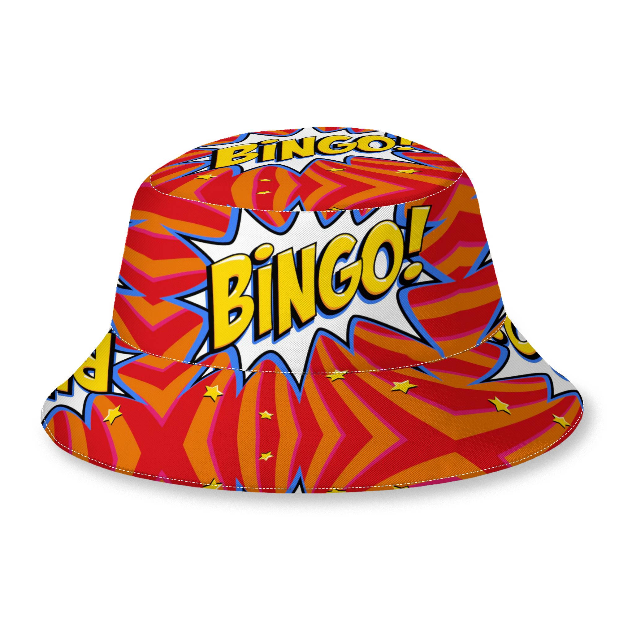 TEMU Bingo-themed Fishing Cap With Bingo Number Patterns - Sporty Outdoor Hat Suitable For Beach Travel, & Bingo Parties, For Men And, Bingo