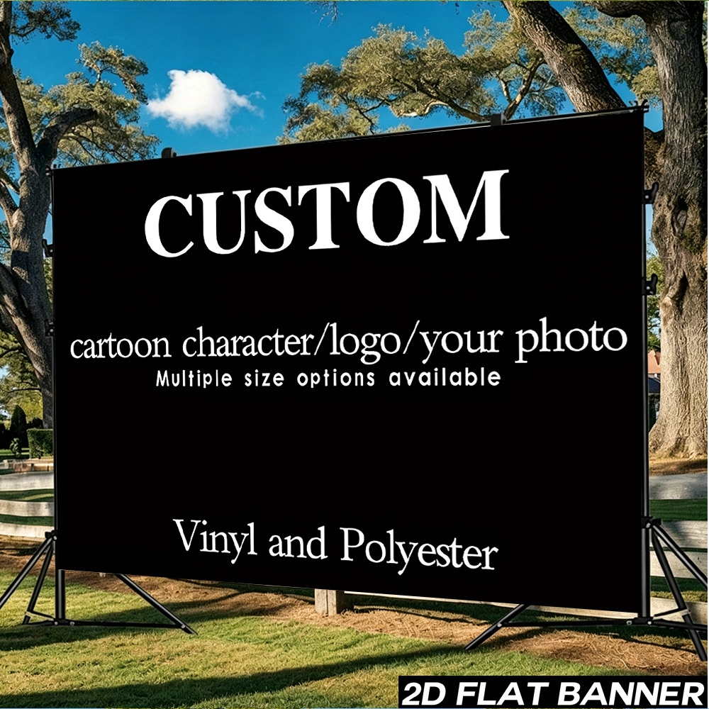 Personalized Party Banner with Custom Photos and Text