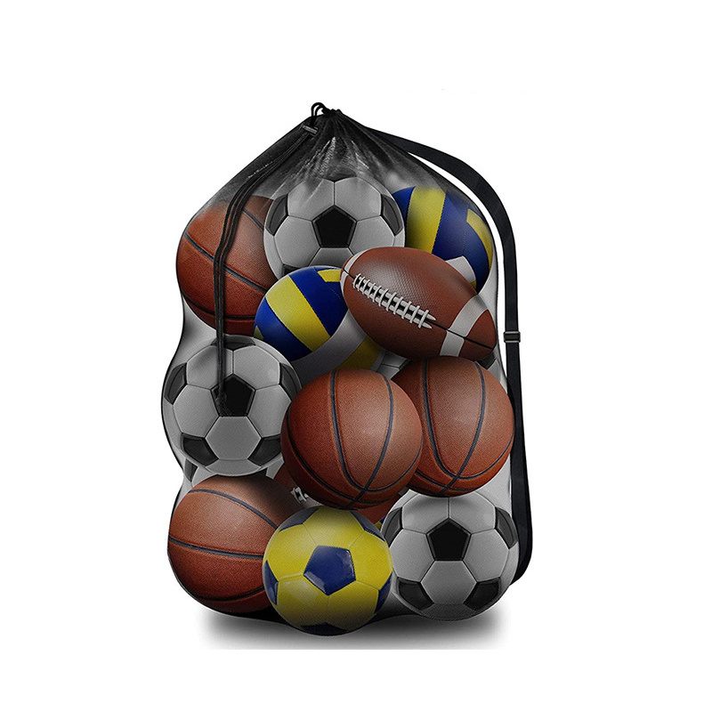 TEMU Mesh Bags For Storing Like Footballs, Basketballs, And Volleyballs, As Well As Swimming Gear