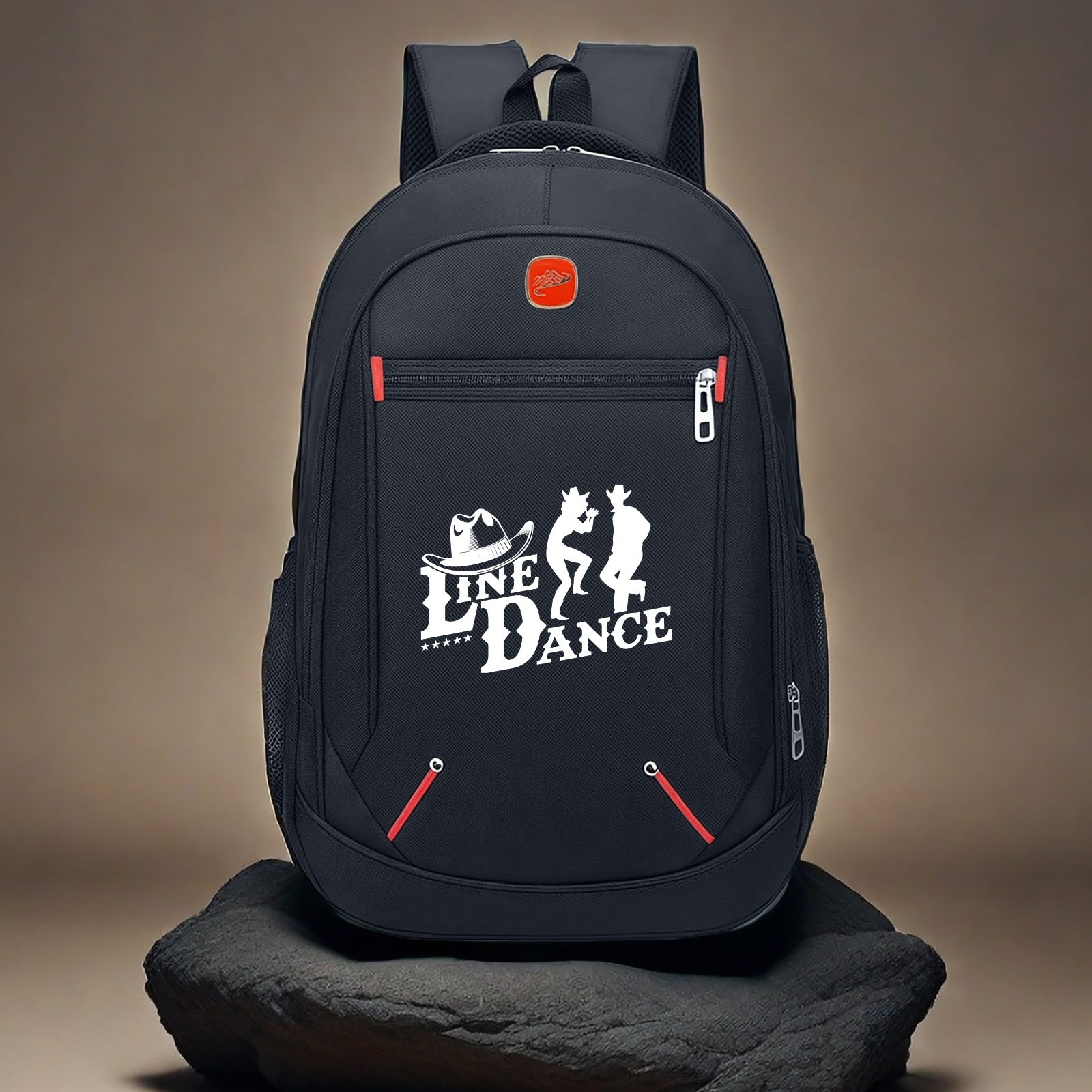 TEMU Dance Backpack For Genders, Ideal Present For Country Western Line Dancers, For Festivals, Dance Gatherings, Rehearsals, Sturdy Bag, Practical