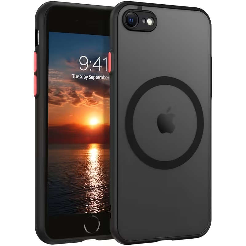 TEMU Phone Case: Eagle Eye Magnetic Phone Case For Iphone 16e 7/8/se2/se3 X/ Max Xr 7plus/8plus Protective Cover