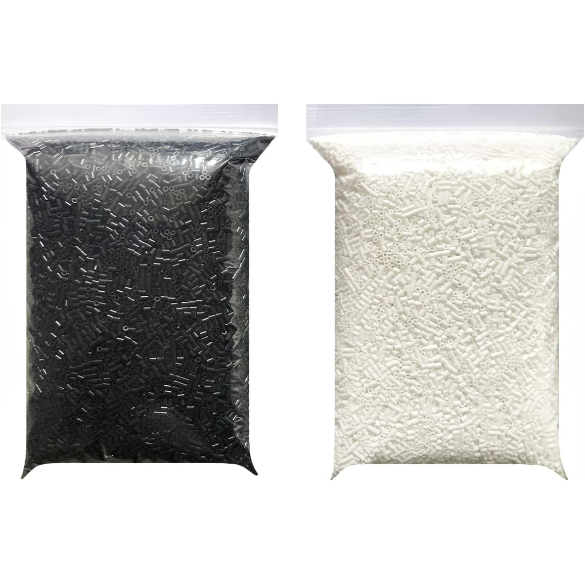 TEMU 10000pcs 2.6mm Black& Beads In Bag, Ideal For Handmade Gifts, Diy 3d Puzzles And Making. Suitable For Jewelry, Keychain Pendants And Other Craft