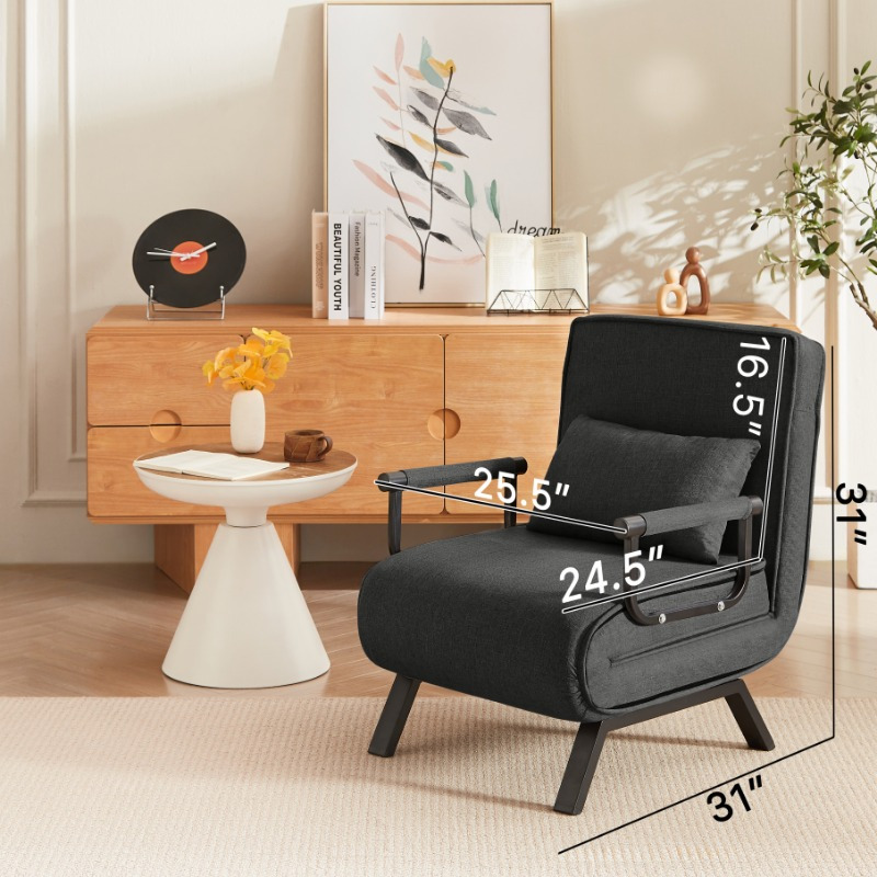 in convertible sleeper chair bed adults foldable sofa Temu