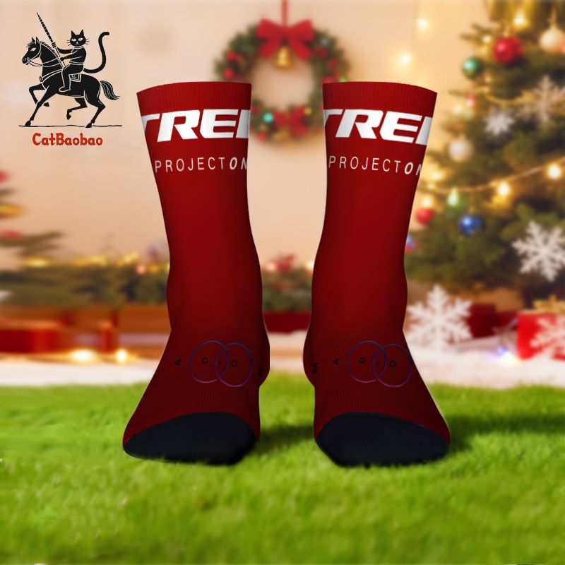 TEMU Men's Socks In A Futuristic Red Design, Featuring Comfortable And Breathable Fabric Suitable For . Unique And Durable Novelty Socks Are A