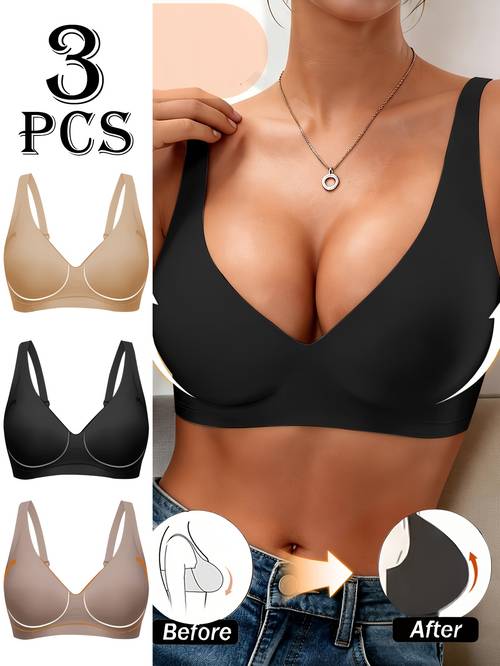 3pcs jelly minimalist style with adjustable buttons sports bra novelty bra yoga wear bra fitness wear bra outdoor sports sports bra womens suspender vest womens fashion vest underwear suspender vest
