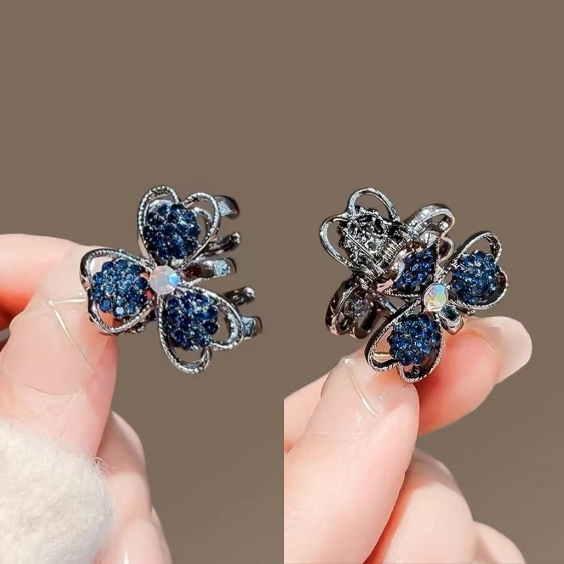 TEMU 2pcs New Exquisite Small Hair Clips, Small Top Hair Claw Clips For Securing Hair, Side Bangs Hairpins, Hair Claws