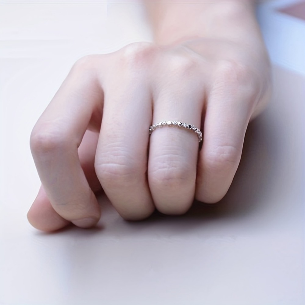 Women's Plated Star Ring — Minimalist Stackable Design