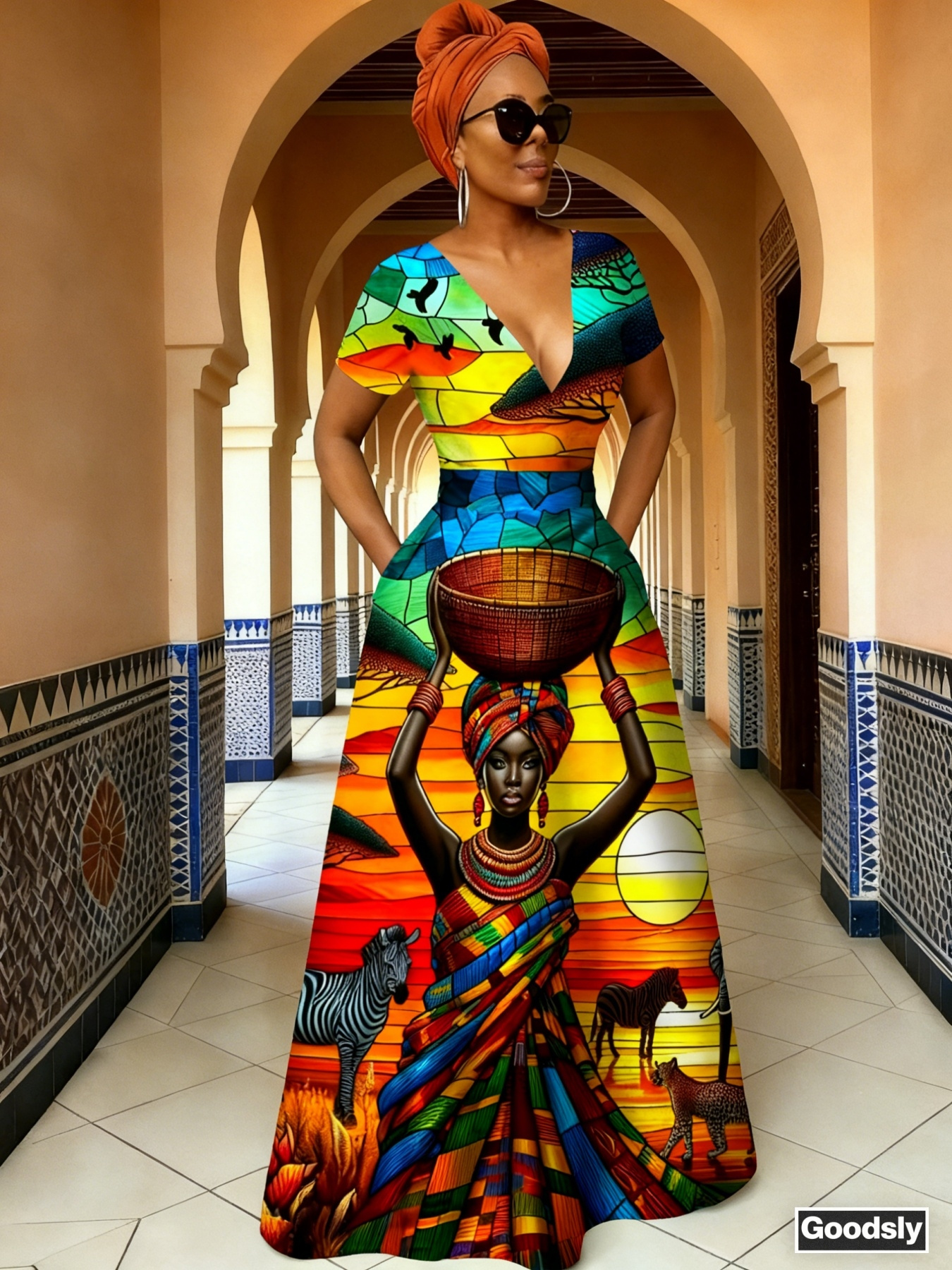 african outfits for women sold on Temu United States