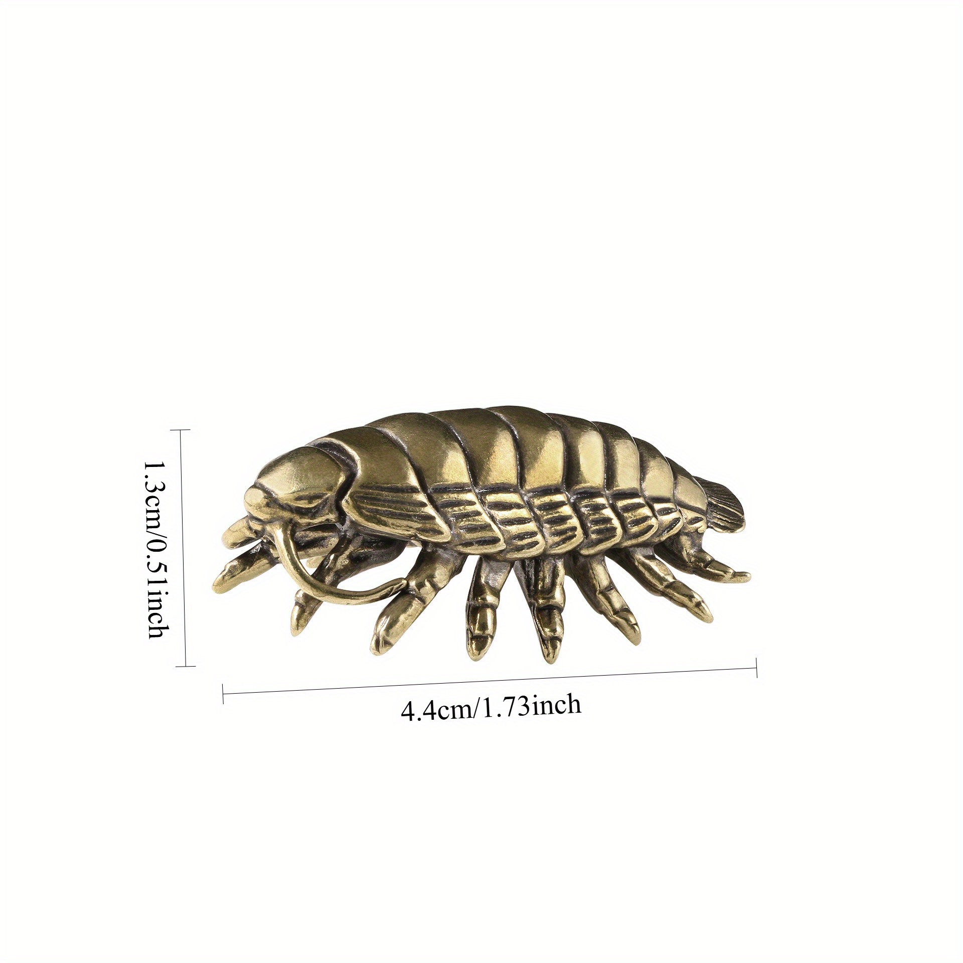 TEMU Collectible Figurines, Cute Brass Insect Figurines For Home, Desk, Office, And Bookshelf Decoration, Perfect For Gifting Colleagues And Wholesale For Christmas Decorations