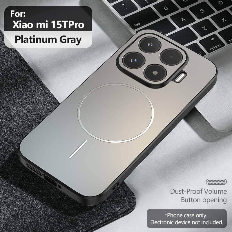 TEMU Phone Case - Suitable For Xiaomi 15tpro Phone Case, 14t Matte , 14tpro Mobile Phone User Protective Case Supports Wireless Charging Phone Case