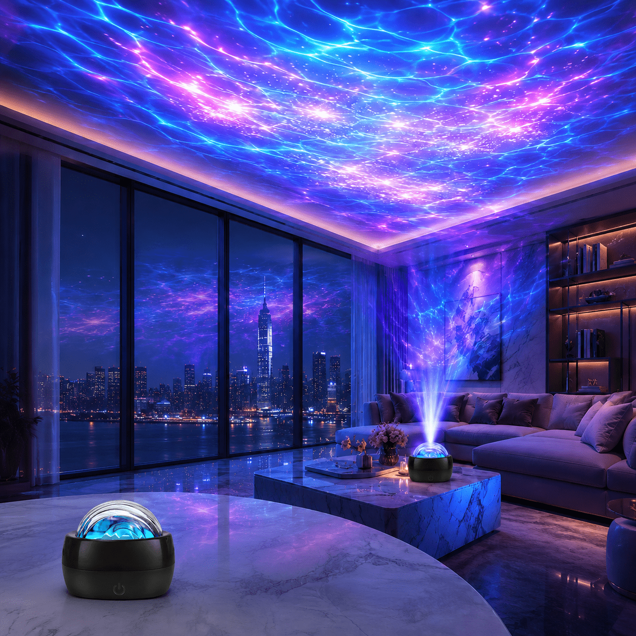 TEMU Luz Nocturna USB Aurora, Remoto Ni Batería, Lámpara de con Control Táctil de , Luz Decorativa de Escritorio para Dormitorio, , Bar, Iluminación