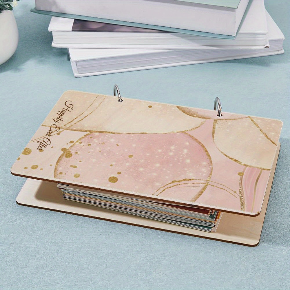 1pc ever wooden loose leaf binder organizer ideal - Temu Australia
