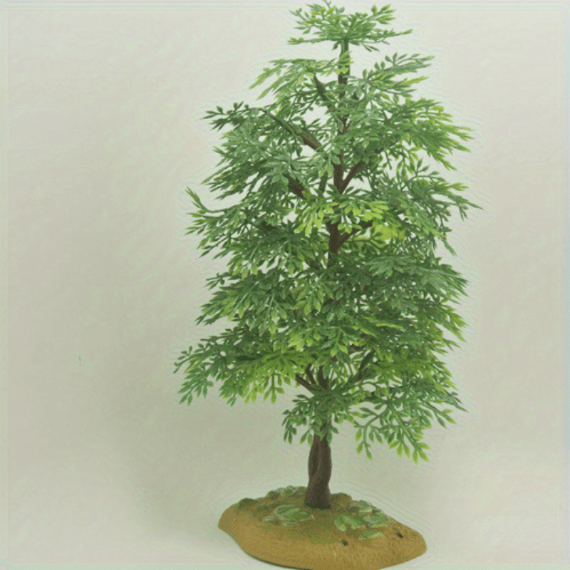 Micro Plastic Artificial Trees And Desktop Sandscape Models For Miniature Gardens