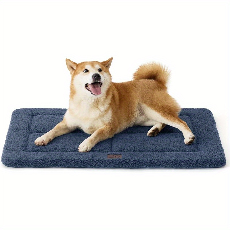 

Washable Dog Crate Bed For Large Dogs, Reversible Foam Mat, Lightweight Travel Flat Pet Beds For Indoor & Outdoor Dogs