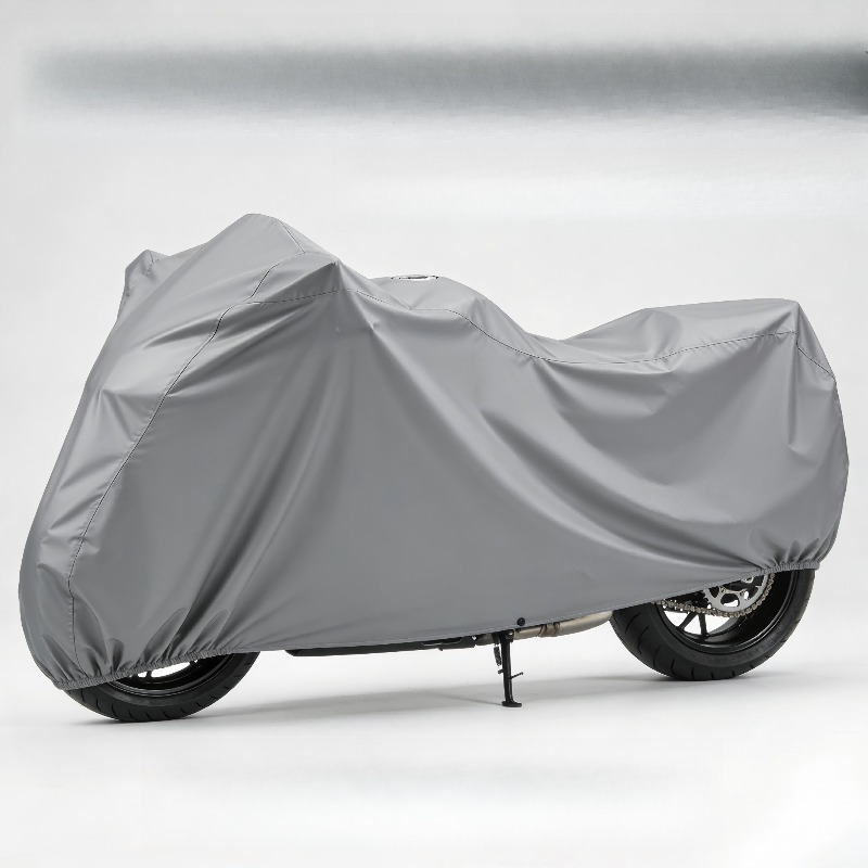 TEMU 220*120cm Upgraded Thickened Outdoor Motorcycle Cover, Universal For Small And Medium Motorcycles And Electric Scooters, Four-season Sun
