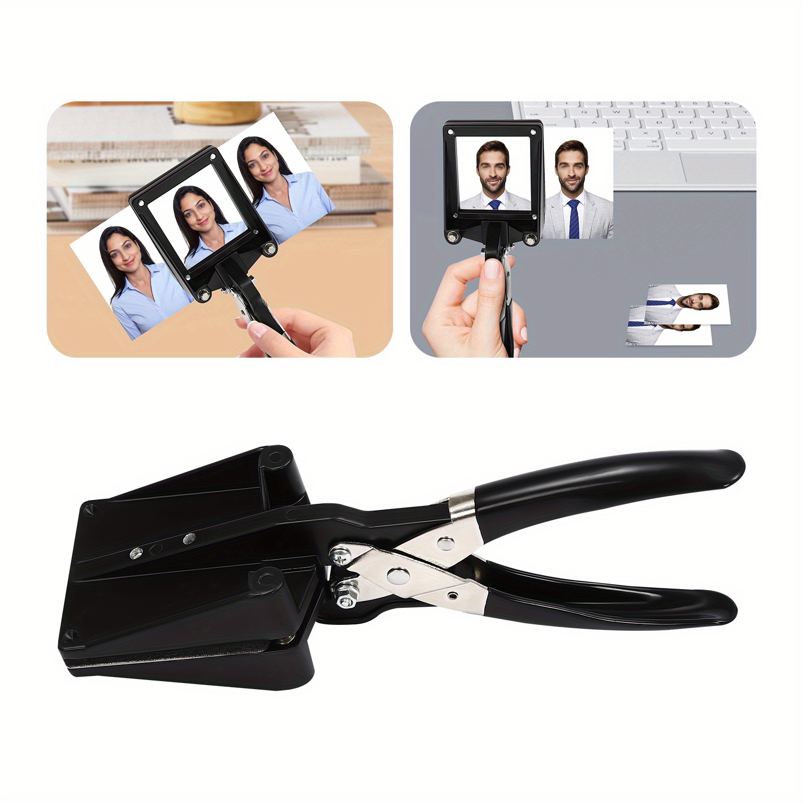 Image of Paper Cutter, Handheld Passport Photo Cutter, Punching Machine, Cutting Image Cutter, For Cutting Id Photos In The Size Of 1.4 X 1.8 Inches Hot