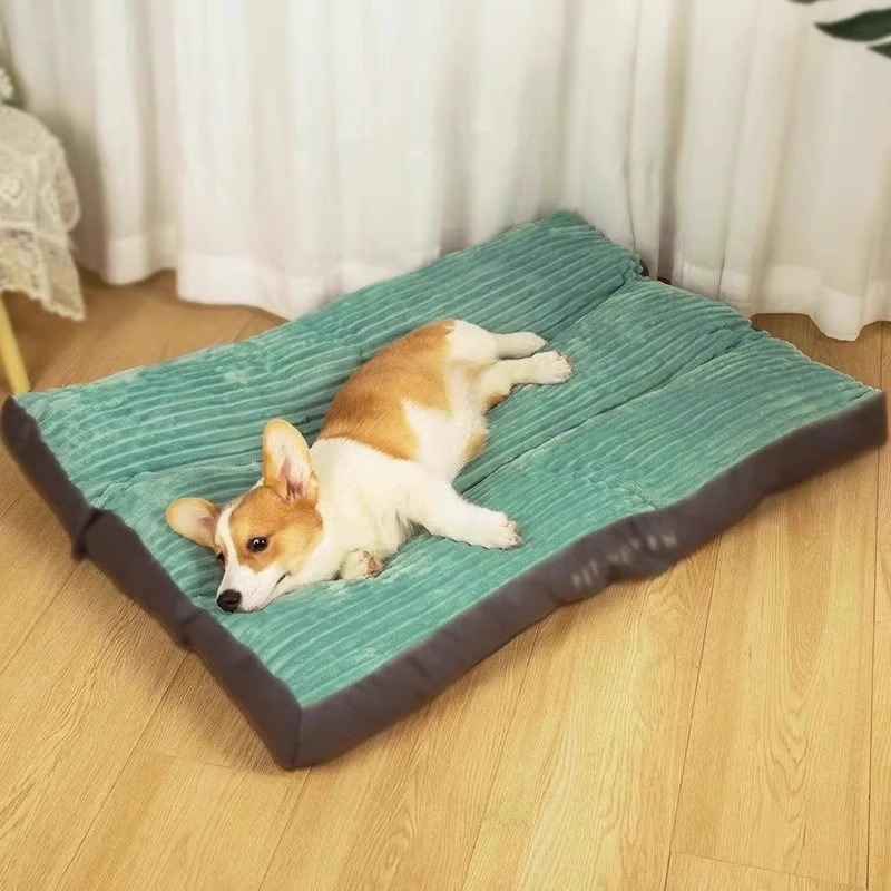 Thickened Winter Dog Bed, Extra Large Size Warm Mat, Removable And Washable Dog House, Suitable for Medium to Large Dogs, Soft And Comfortable Dog Bed All-Season Warm Dog Bed Cat Bed Universal Winter Gift