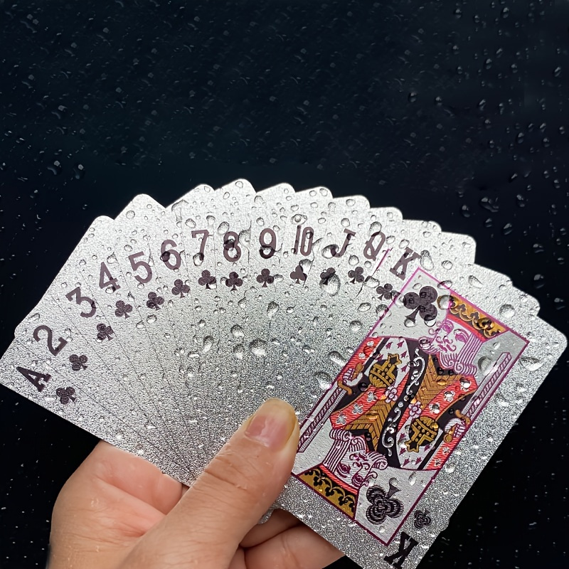 Silver Playing Cards, Thickened Hard Structure
