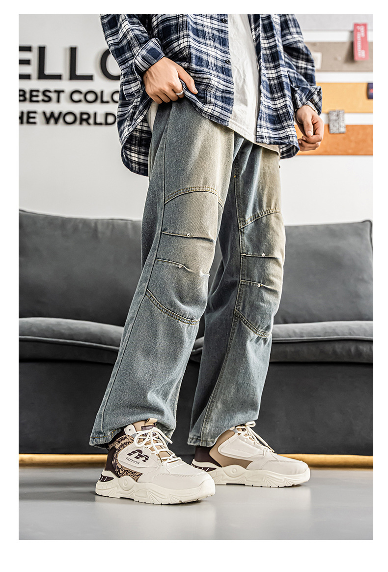 Zapatillas Casuales de Caña Alta para Hombre - Ligeras, Cómodas, Antideslizantes, Ideales para Correr con Forro de Tela Transpirable, Suela de Goma Duradera y Diseño Marrón/Elegante para Gimnasio, Entrenamiento y Actividades al Aire Libre, Zapatos de Gimnasio