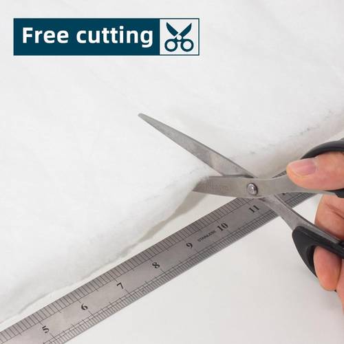 dacron polyester upholstery batting quilting fabric 47 59in 39 5 59in cushion wrap for foam padding diy upholstery projects duvet padding sewing fabrics and accessories