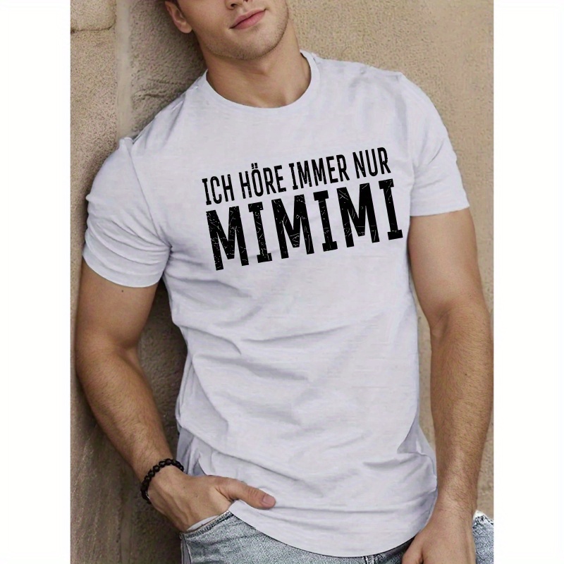 

Fun German Men's Short Sleeve T-shirt Summer T-shirt Top