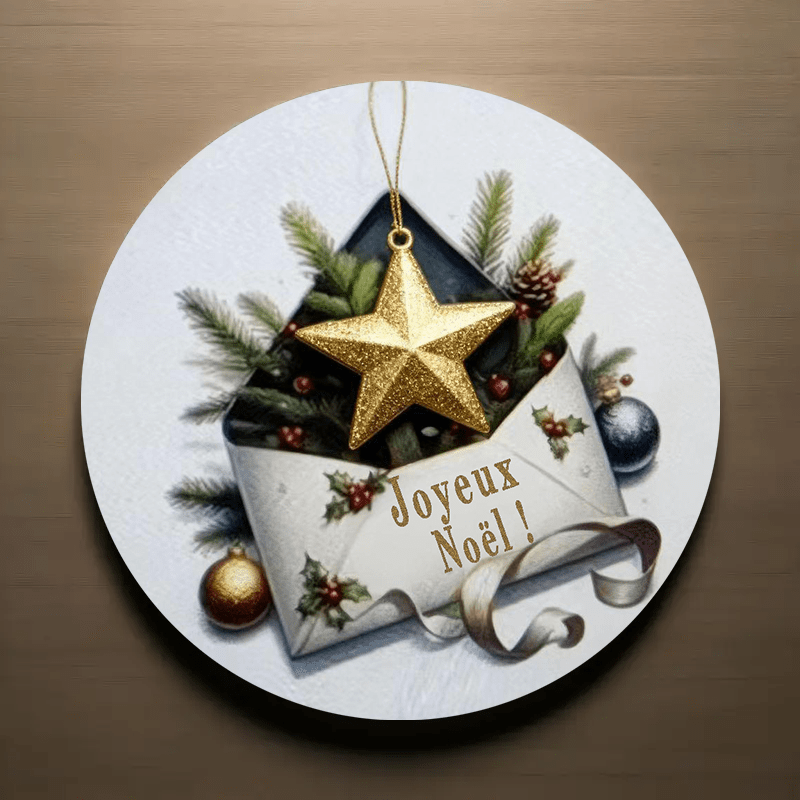 TEMU 160/480 pièces Rouleau/Boîte d'Autocollants de Noël Français - " Noël !" Étiquettes de Fêtes en Langue Française avec Cloches, Décalcomanies