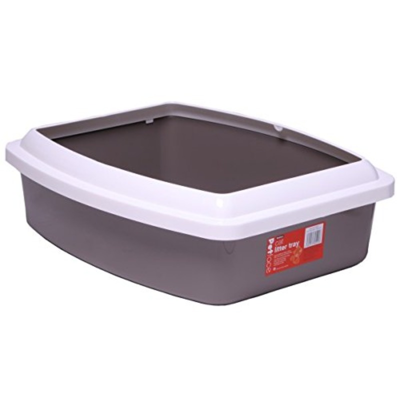 Cat Litter Tray Beige