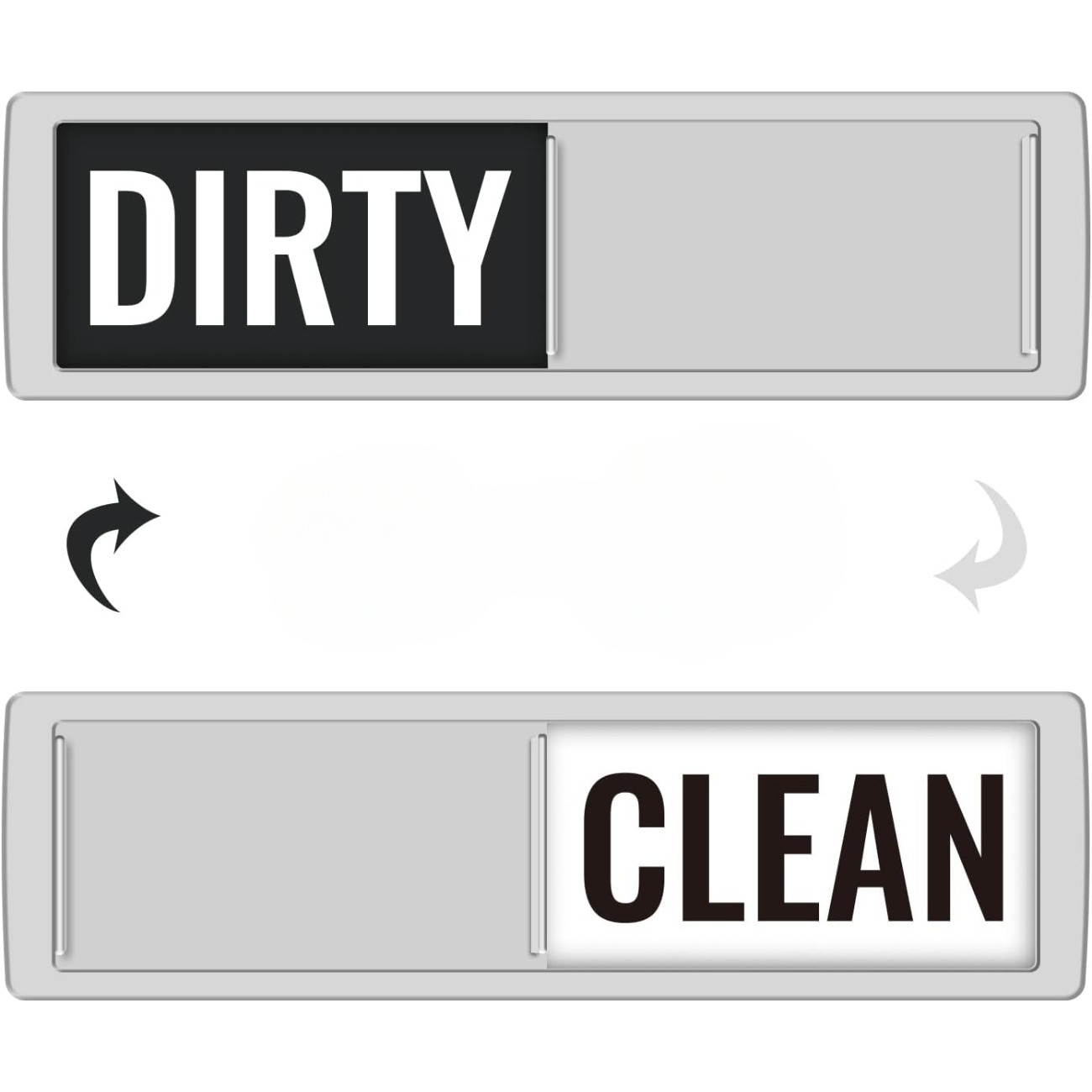 

1pc Dishwasher Magnet Clean Dirty Sign, Upgraded Dirty Magnet Dishwasher Magnetic Sticker Fridge Magnet, Large Easy To Read Sliding Magnetic Kitchen Decoration