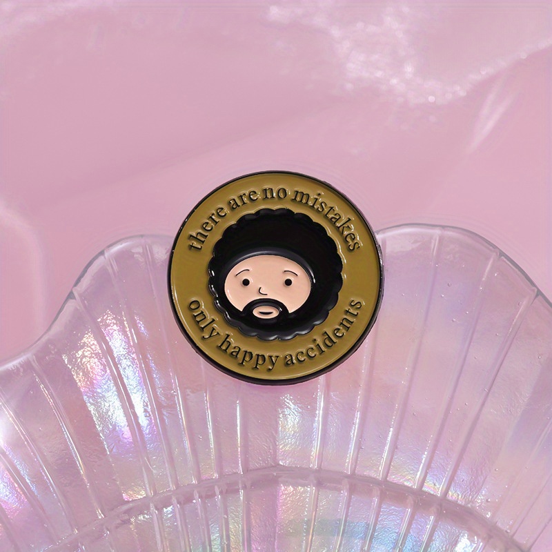 TEMU Are , Brooches, Creative Cartoon Characters, Alloy Badges