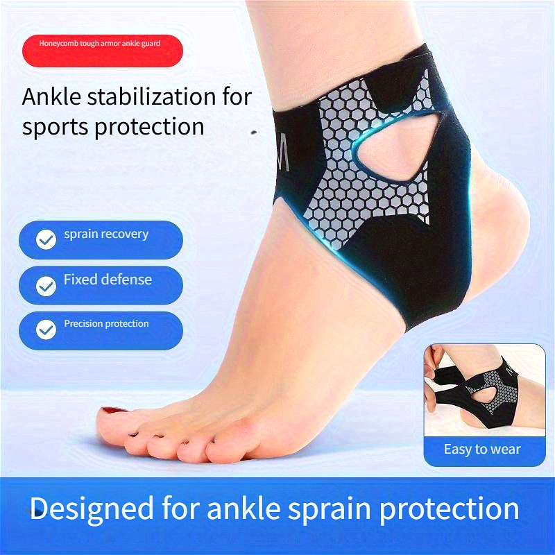 Ankle Support Brace - Heavy-duty Compression Fit, Elastic And Soft, Suitable For Men And Women, Ideal For Basketball, Running, And Fitness Training - For