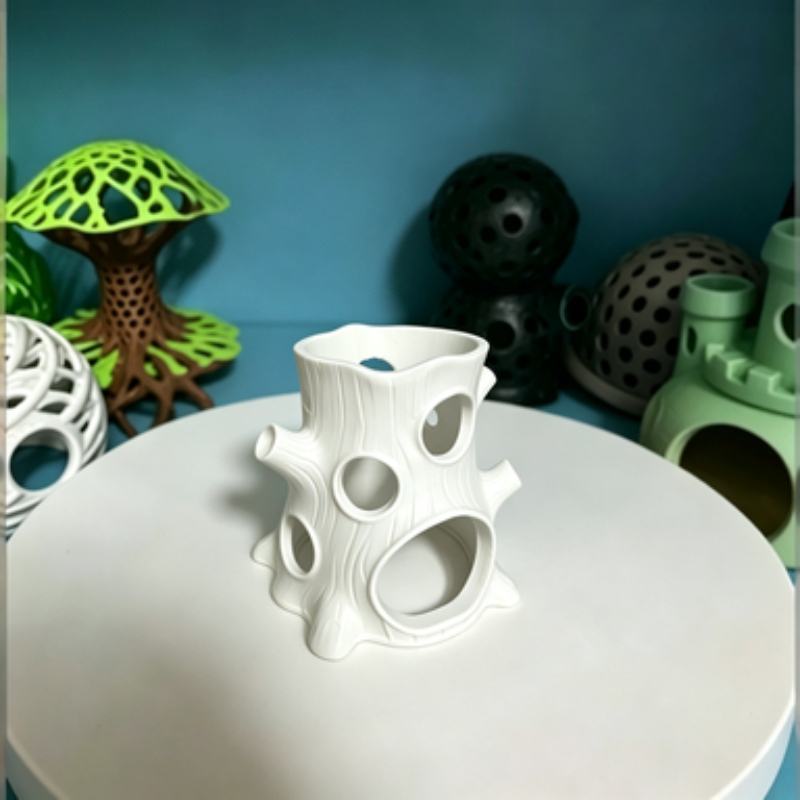 TEMU Souche d'arbre artificielle pour poissons et crevettes, 'évitement, ornements de paysage d'aquarium blancs, décoration de réservoir de poissons,
