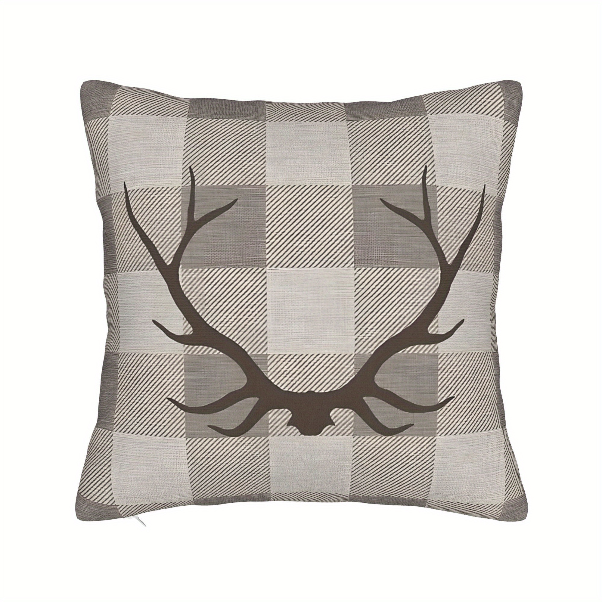 Taupe Throw Pillowcase Cushion For Sofa Cushion Covers Decorative
