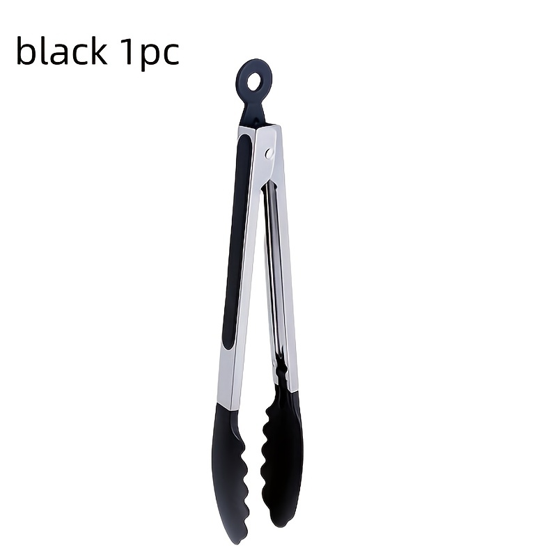 TEMU 1 Clip da Cucina, Clip di Piccole Dimensioni da 20.32 cm, con in Acciaio e Testina a Clip in Nylon, Clip da Cottura Antiaderente Resistente al