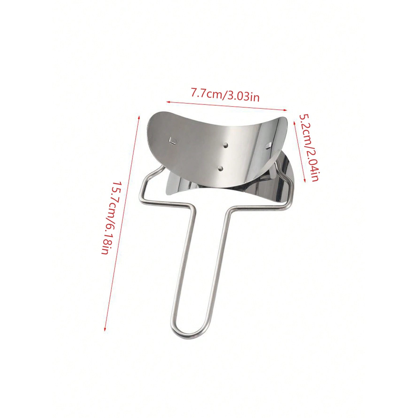 TEMU 1pc Stainless Steel Dumpling Cutter Roller, Dough Roller, Round Roller Cutter, Dumpling & Bun Maker, Ravioli Cutter, Manual Rolling Cutter, Easy