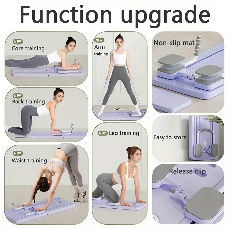 multifunctional board for training foldable lightweight fitness equipment christmas thanksgiving and 11 holidays details 1
