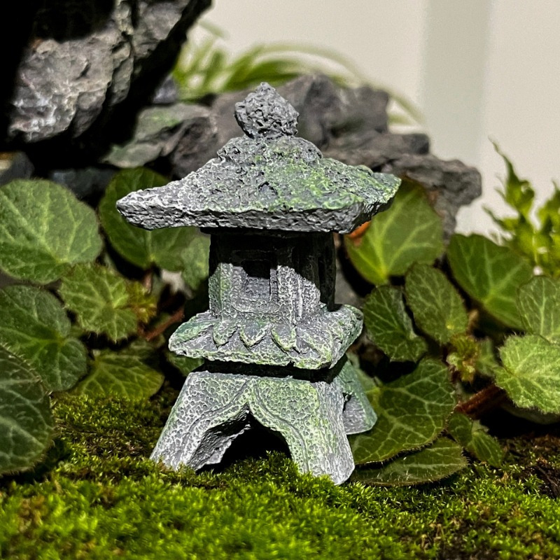 1 Retro Small Stone , Diy Micro Landscape Decoration, Fish Tank Landscaping Small Object.