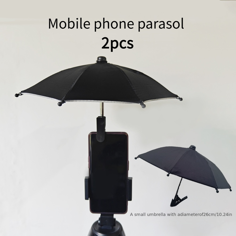 TEMU 2pcs Phone Holder Sunshade, A Phone Sunshade With A Universal Holder That Can Prevent Glare And . A Phone Sunshade That Used All Year Round,