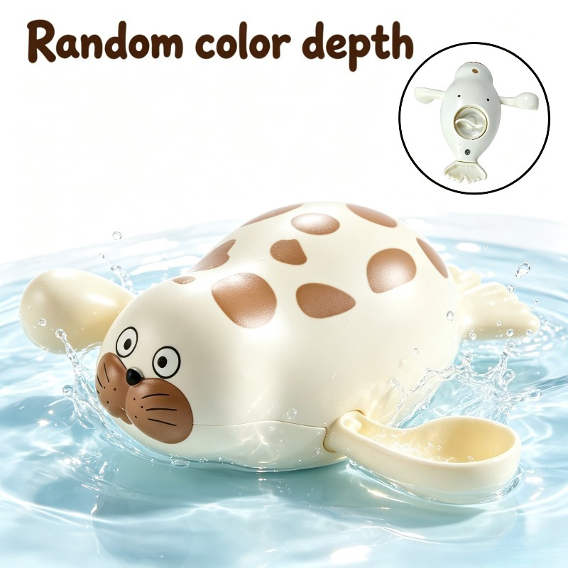 Baby Seal Wind-Up Bath Toy with Adorable Design