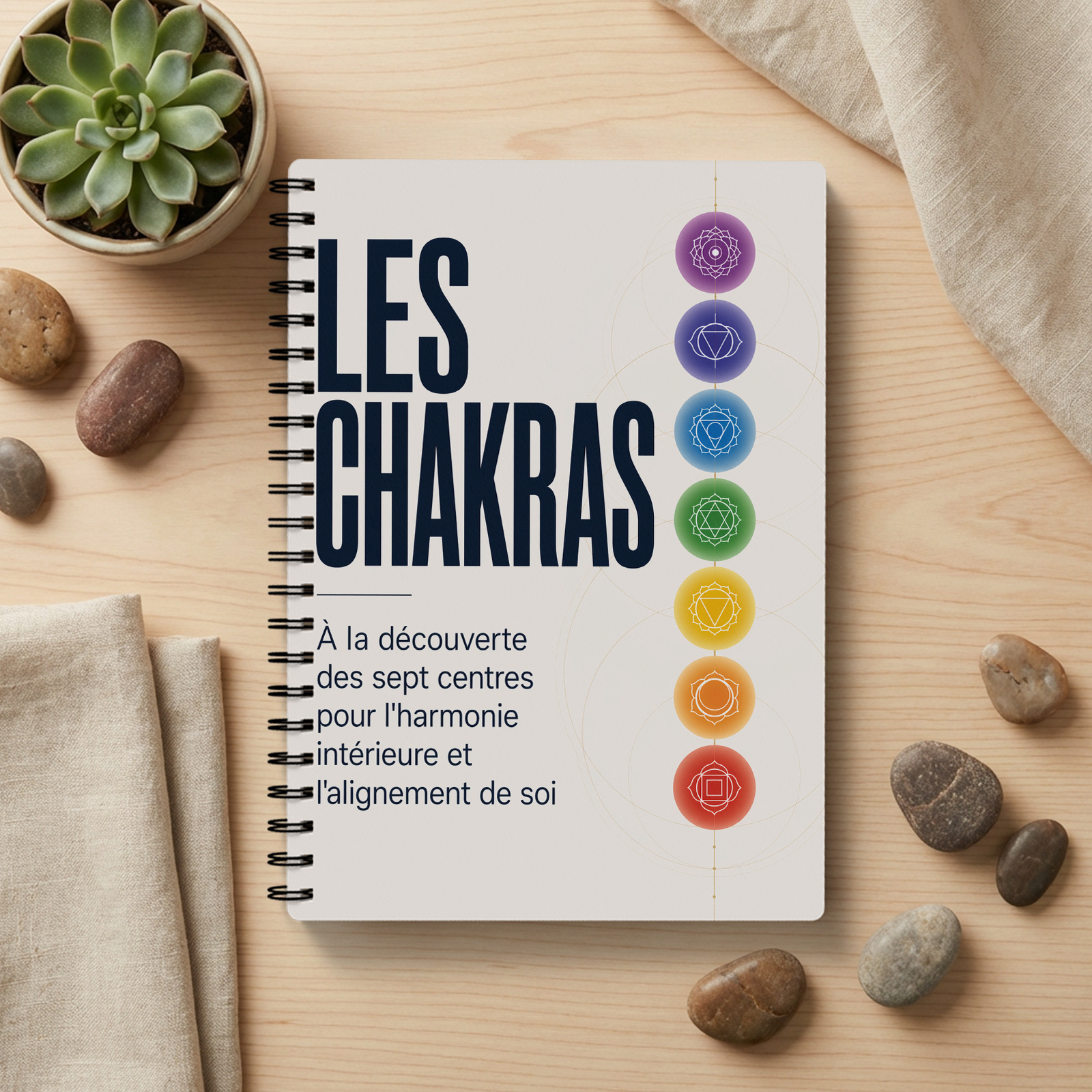 TEMU Chakra (Édition Française) | Centres Sacrés et Symboliques, Facile pour Débutants pour la Croissance Spirituelle, Cadeau Élégant pour les