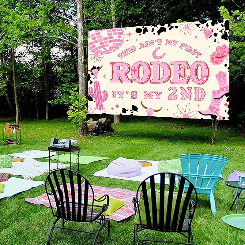 First Rodeo Birthday Party Decorations - How The West Was One!