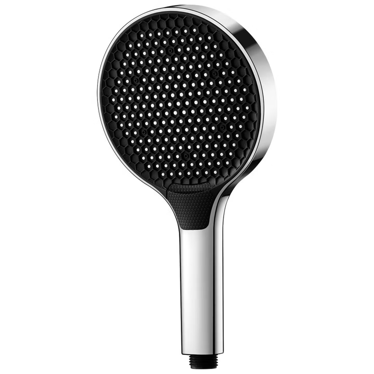 TEMU 15cm Large Panel Honeycomb High-pressure Handheld Shower Head, Powerful Booster Spray, Universal Fit For Bathroom, Home Shower System. As A
