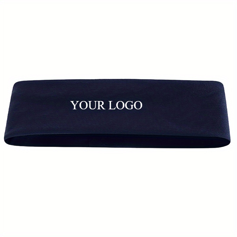 TEMU Diademas deportivas personalizadas disponibles en 15 colores, con tu , logo, texto o foto. Bandas de personalizadas de secado rápido y