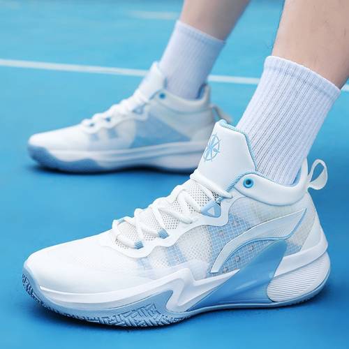 sneakers lightweight and comfortable mens basketball shoes with breathable mesh lace non slip features and shock absorption ideal for running volleyball and badminton