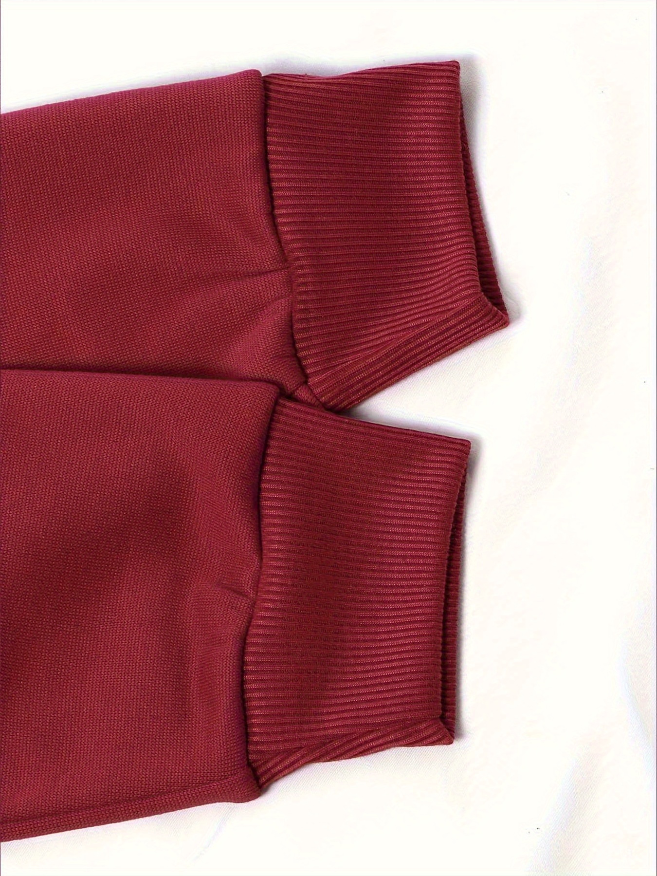 1 pièce Haut surdimensionné rose pour femmes Y2K avec inscription de bout en point - Pull ample à col rond, lavable en machine et adapté aux saisons (pas d'utilisation sèche)