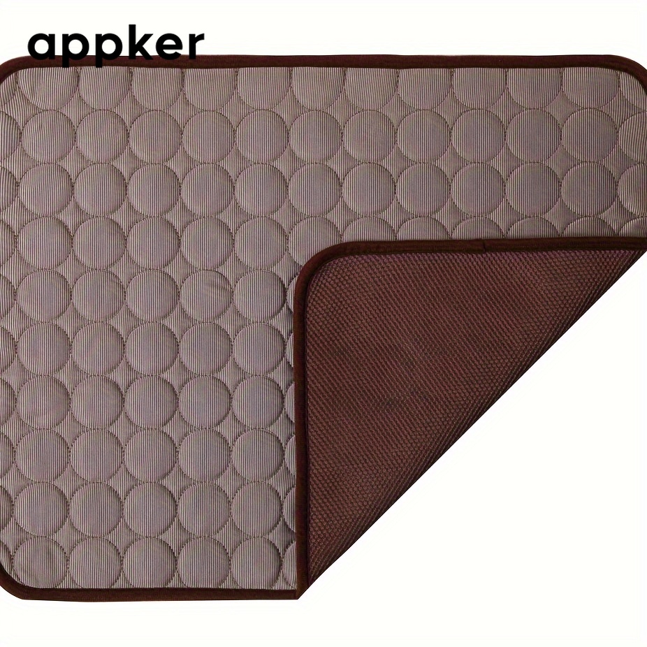 Appker Dog Cooling Mat Medium/large Dog Bed Crate Mat Indoor And Outdoor Pet Mat Super Soft Comfortable Cat Sleeping Mat Washable Suitable For Cats And Dogs